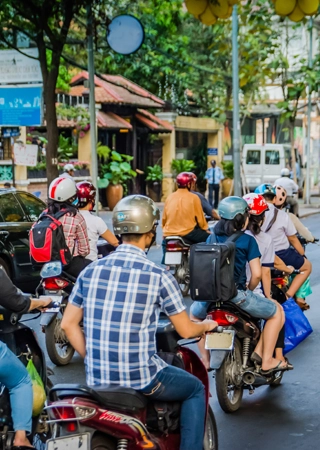Scooter tours provide fun village exploration

